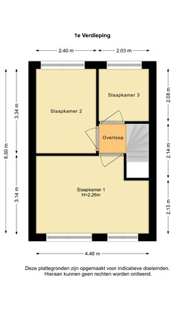 Floorplan - Nassauplein 15, 2628 GS Delft